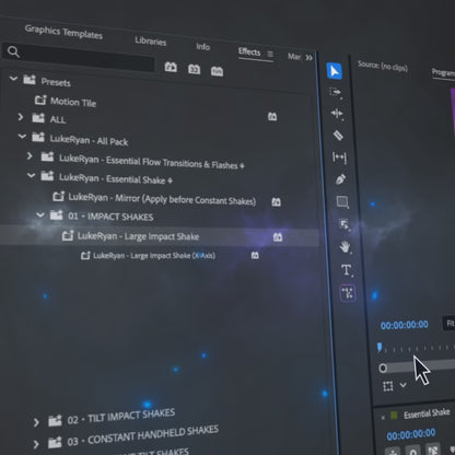 Essential Shake - #1 Shake Effects Pack for Premiere Pro